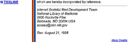 Screen Shot of Internet Grateful Med V2.6 - Initial Screen