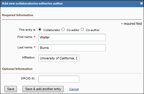 Select an external data source.