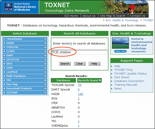 Screen capture of citation context menu.