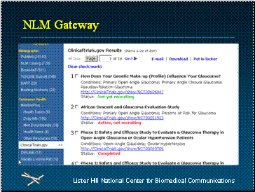 ClinicalTrials.gov results