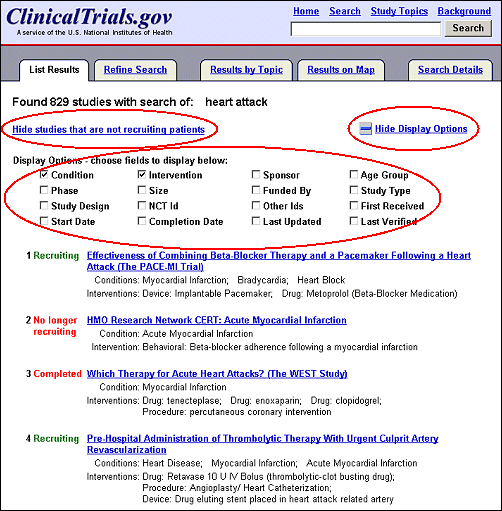 Screen capture of citation context menu.