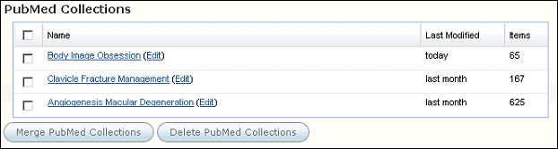 PubMed Collections.