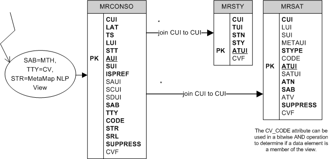 How to perform searches for content view metadata concepts graph